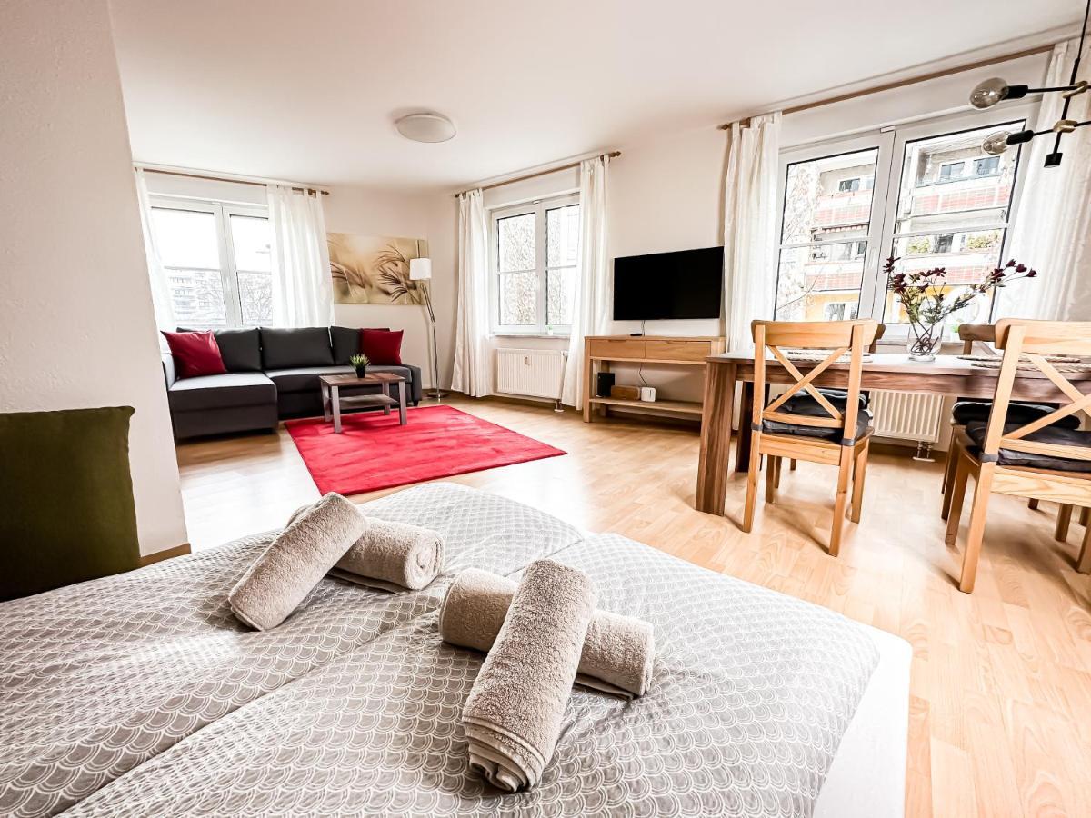 Ambiente-Wohnung - Zentrum Und Park In 5 Minuten Zu Fuss - Parkplatz - Netflix Leipzig Exteriör bild